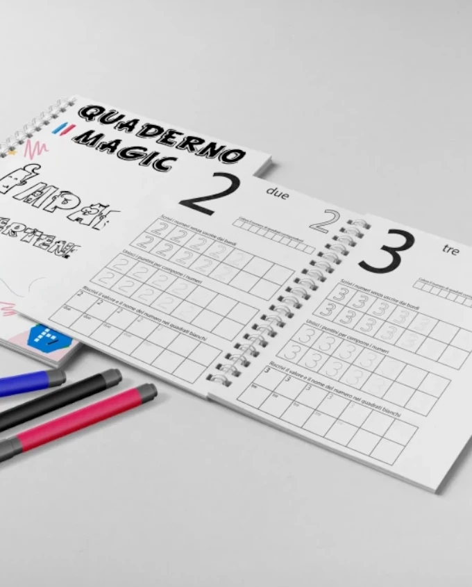 Quaderno esercizi per autismo, dsa e bes